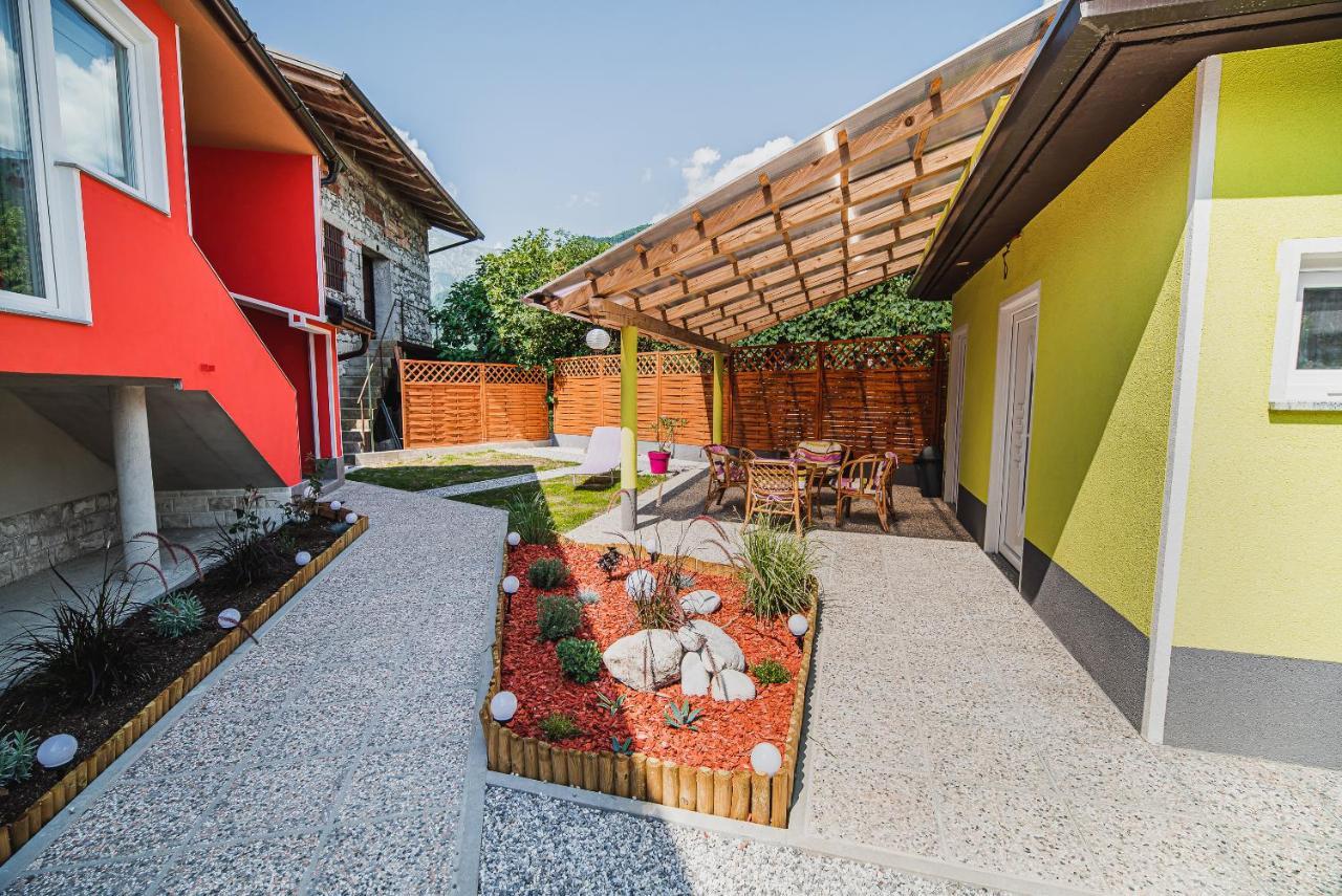 Cuderland -Cukr Apartman Kobarid Kültér fotó
