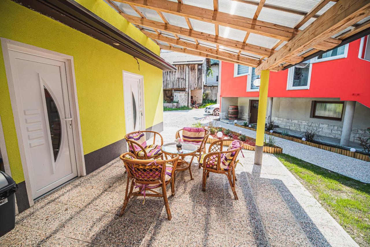 Cuderland -Cukr Apartman Kobarid Kültér fotó